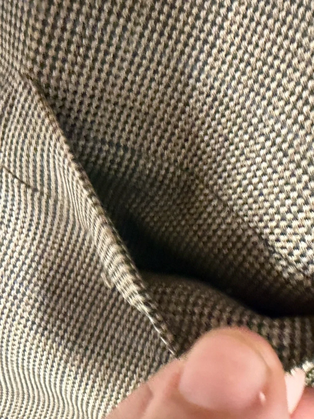 Joseph & Feiss Brown Plaid Men’s wool Suit Blazer formal size 52R